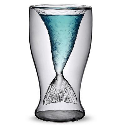  Mermaid Glass Cup 