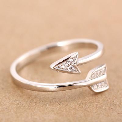 Cupid Arrow Couple Opening Ring