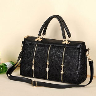 Vintage Nice Black Lace Handbag Shoulder Bag On Luulla Vintage Nice Black Lace Handbag Shoulder Bag