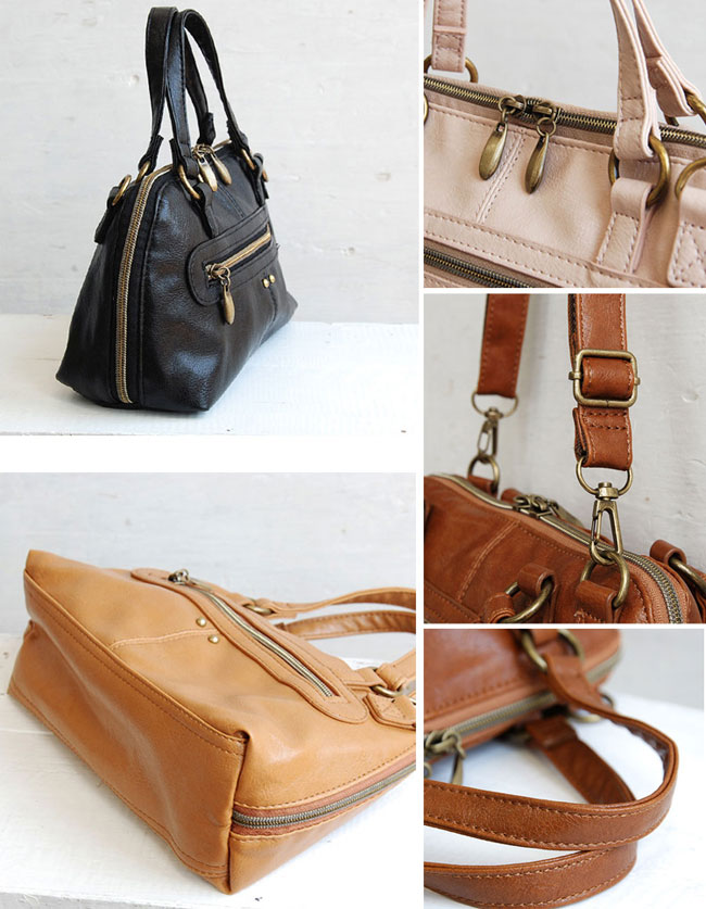 Retro Cute Leather Handbag & Shoulder Bagsbrown on Luulla