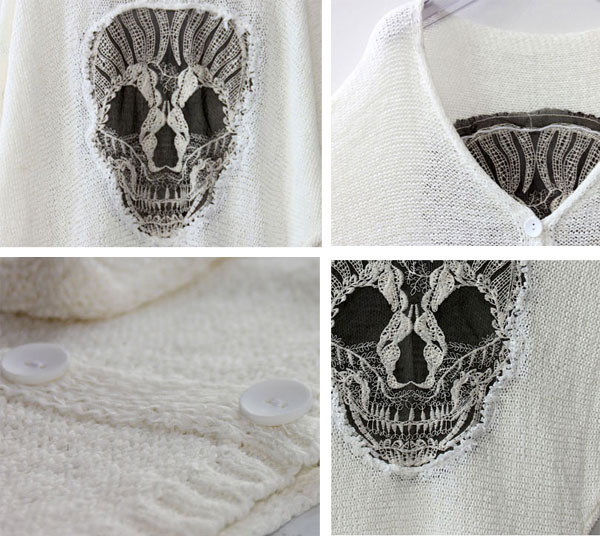 Skull Hollow Cardigan main image 0