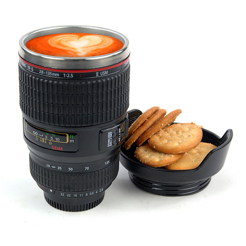 camera travel mug