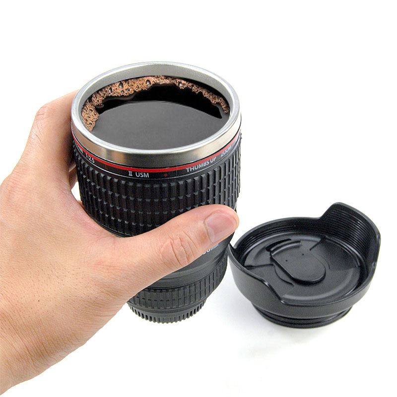 Creative Travel Camera Lens Mug &Coffee Cup on Luulla