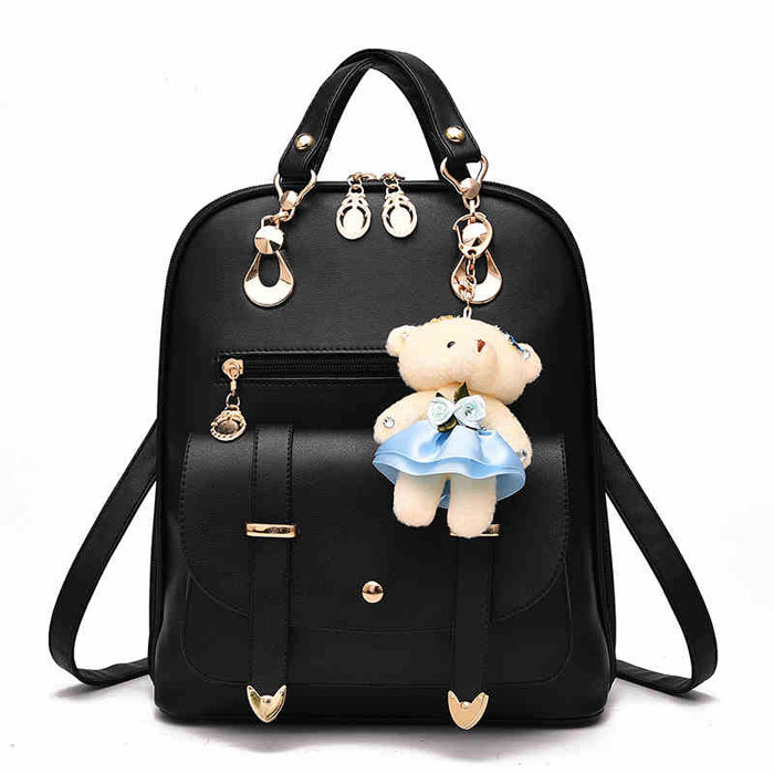 Fresh College Women Bag British Bear Multifunction Handbag Backpacks on ...