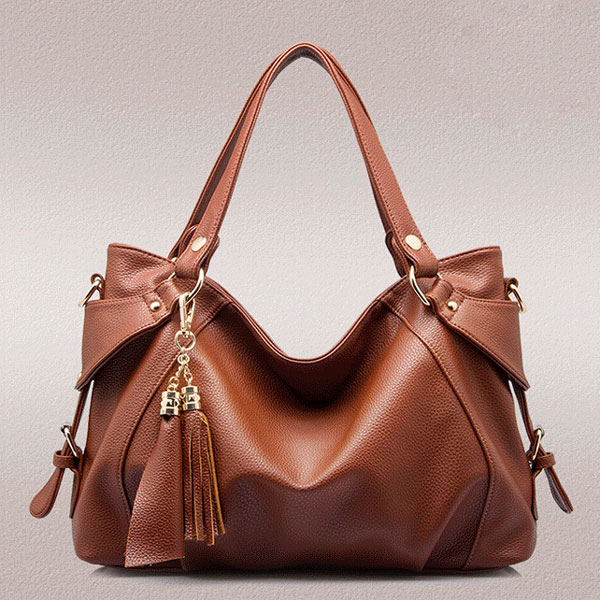 Elegant Tassel Leather Handbags on Luulla