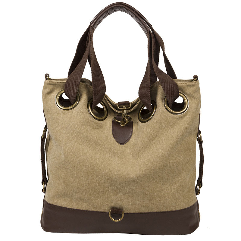 Solid Large Multifunction Tote Handbag Shoulder Bag on Luulla