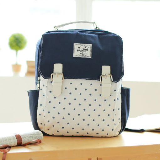 Resh Mori Girl Mixed Colors Star Backpack on Luulla