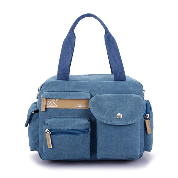 women's multi pocket shoulder bag